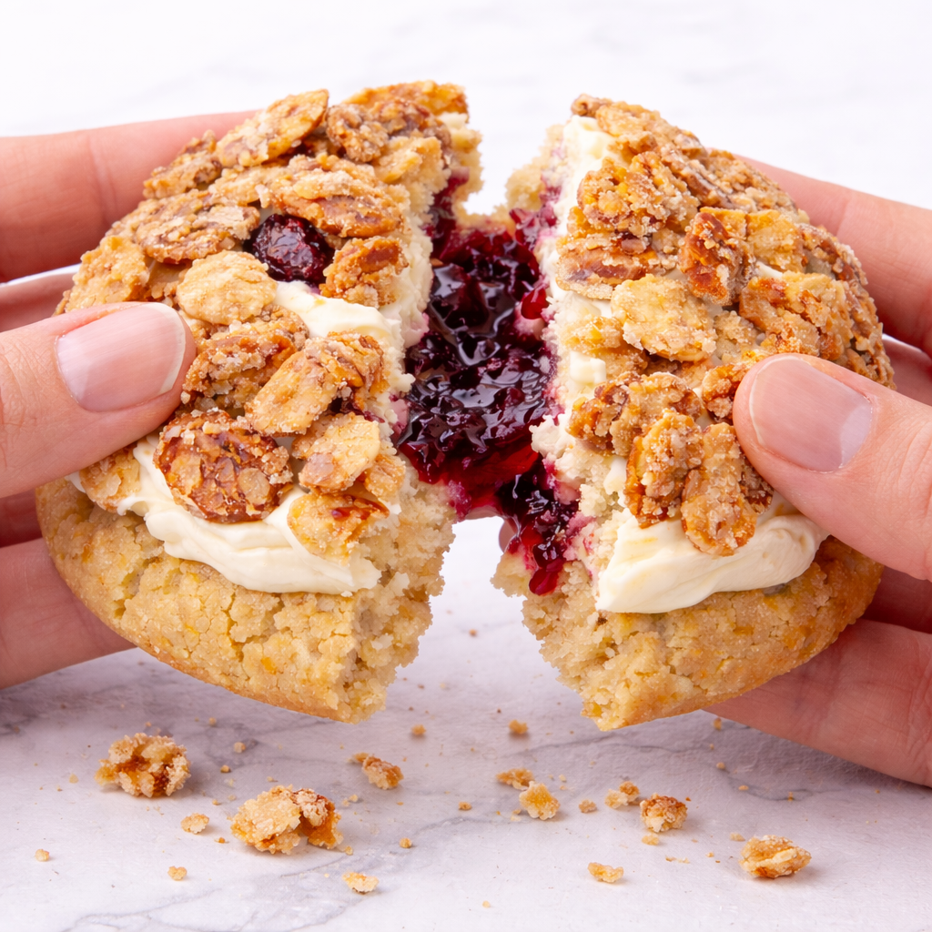 Almond Raspberry Torte, 6PC