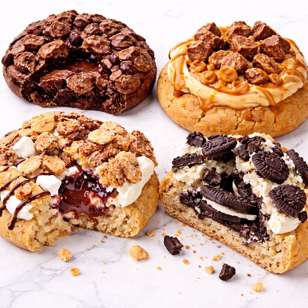 Assorted Deep Dish Cookies, 12PC