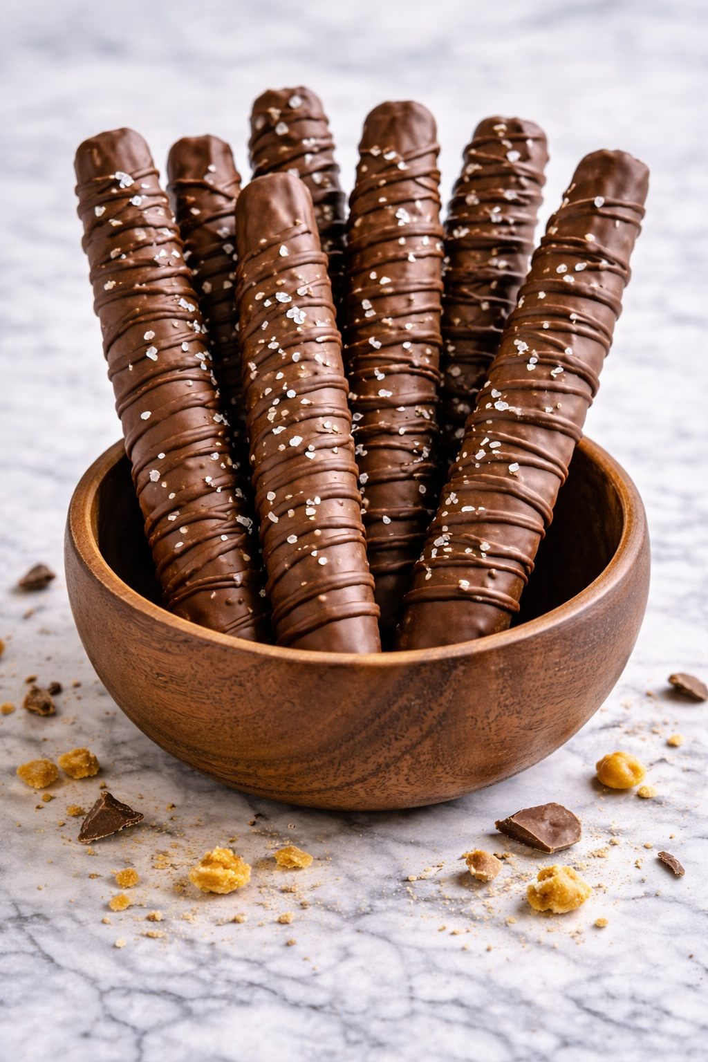 Handmade Milk Chocolate Pretzels