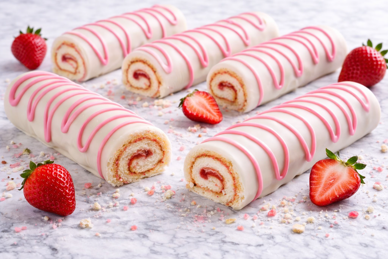 White Chocolate Strawberry Shortcake