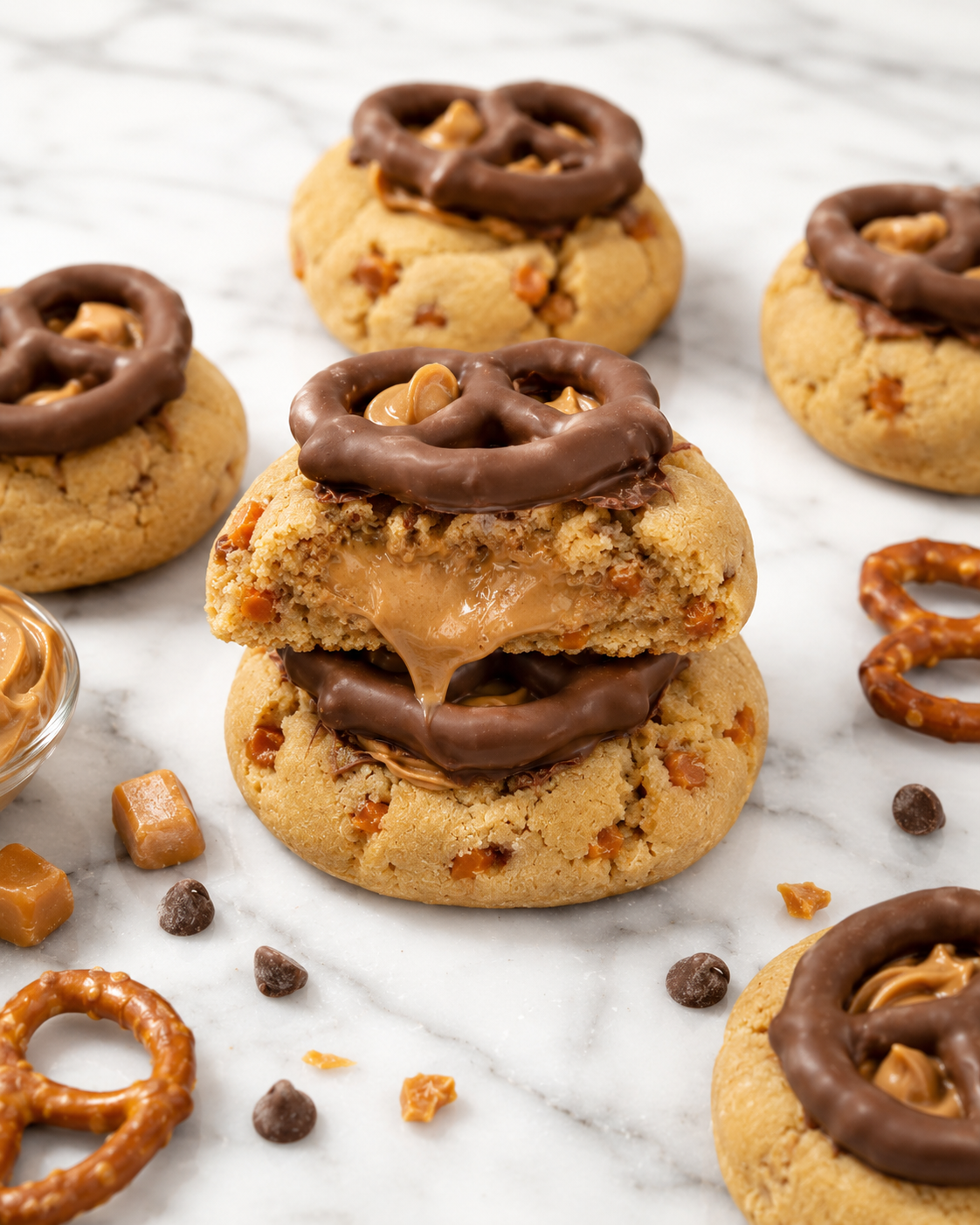Peanut Butter Caramel Pretzel Crunch