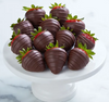 Decadent Dark Chocolate Strawberries