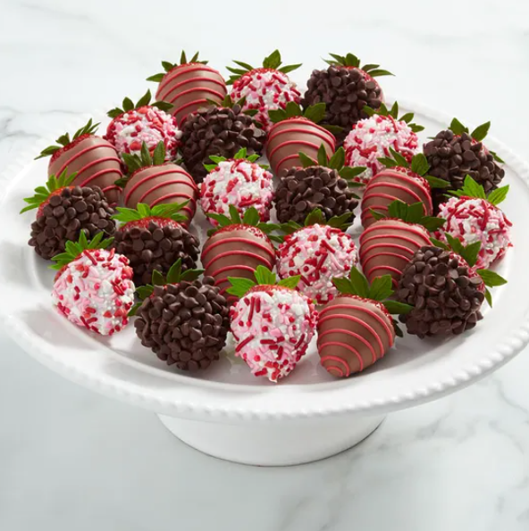 Sweetly Sprinkled Gourmet Dipped Berries